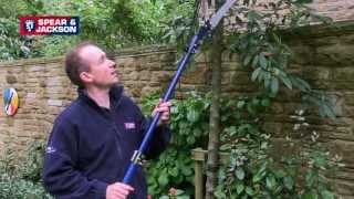 Spear amp Jackson Telescopic Tree Pruner with Lee Bestall [upl. by Einaej]