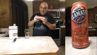 Motts Clamato Ceasar Extra Spicy Revisited 2017 Vintage Review  Drinking In Canada [upl. by Nahem]