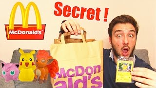 Ouverture des JOUETS MCDONALDS POKEMON 2017  Secret  AU TOP [upl. by Garlen471]