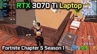 RTX 3070 Ti Laptop  Fortnite Chapter 5 Season 1 Performance mode [upl. by Navoj]