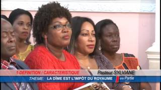 Culte benediction 2016 09 18 LA DIME EST L IMPOT DU ROYAUME 1 Pasteur sylviane PARITE1 CORR [upl. by Nerval]