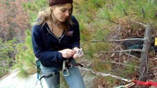 ClimbingTechniquesorg How to Rappel [upl. by Bohon]