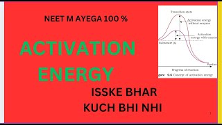 concept of Activation energy  BIOMOLECULES 11th class NEET2025 NCERT science Enzymes [upl. by Llewol]