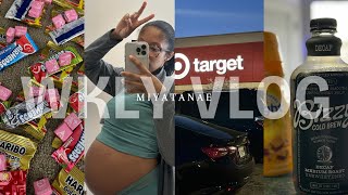 WKLY VLOG REALISTIC UNPRODUCTIVE WEEK IN MY LIFE 37 WEEKS PREGNANT TARGET RUN  MIYA TANAE [upl. by Fogg]