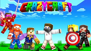 İYİLER Mİ KÖTÜLER Mİ HANGİ TARAF  Minecraft CrazyCraft Bölüm 1 [upl. by Ecneret]