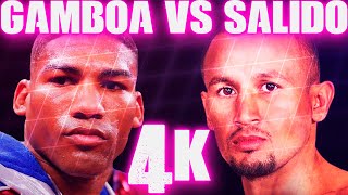 Yuriorkis Gamboa vs Orlando Salido Highlights 4K [upl. by Iddet]