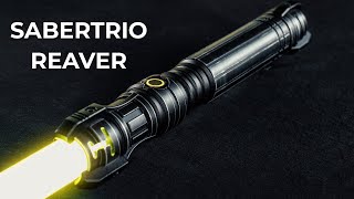 Sabertrio Reaver Neopixel Lightsaber Unboxing amp Review [upl. by Sylas]