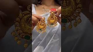 😘Trending chandbali Gold jewellery collectionsviralshort ramleela kannada kannadasangs love [upl. by Znieh]