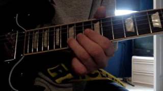 How To Play Paradise City Riff On Guitar Beginning solo [upl. by Ayota]