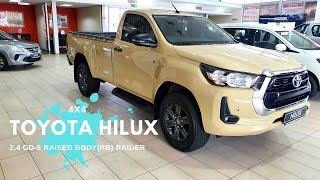 2022 Toyota Hilux 24 GD6 Raider RB 4x4 Single Cab Indepth Review [upl. by Eentruoc999]