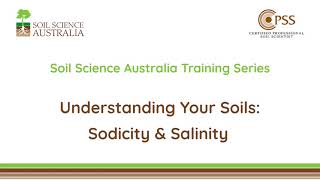 Understanding Your Soils Sodicity and Salinity [upl. by Xonk394]