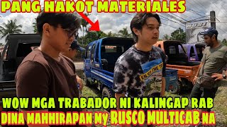 WOW KALINGAP RAB BIBILING RUSCO MULTICAB PARA SA PANGHAKOT NG MATERIALES SA MGA PABAHAY [upl. by Araj]