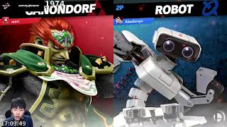 Abadango ROB vs mint Ganondorf  SmashMate  Bo3  Set 2  19 Mar 24 [upl. by Mayfield]