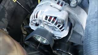 New 136 Amp Wai Global 13920N Alternator in My 2002 Dodge Ram 1500 SLT [upl. by Yt128]