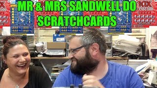 MR amp MRS SANDWELL DO SCRATCHCARDS [upl. by Jacobina123]