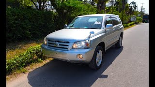 Toyota Kluger 2005 Model in Silver color available in Tanzania at Harab Motors Ltd [upl. by Serilda]