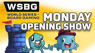 World Series of Board Gaming  Monday Opening Show [upl. by Forrester]