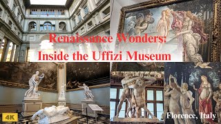 Renaissance Wonders Inside the Uffizi Museum [upl. by Anrym202]