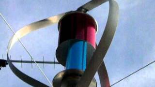 Generatore eolico levitazione magnetica Maglev vertical wind turbine Flexienergy [upl. by Rodger]