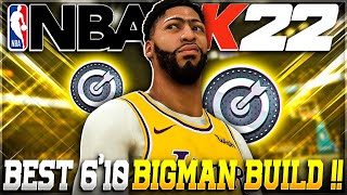 NEW BEST BIG MAN BUILD 2K22 CURRENT GEN  BEST CURRENT GEN BUILD NBA 2K22 [upl. by Jedd279]