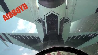 Thunderbirds Flight Cockpit View [upl. by Lauer433]