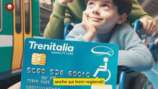 Disability card Trenitalia ci sono sconti sul treno [upl. by Ramos]