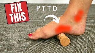 BEST Eccentric Exercise For Tibialis Posterior Tendon Dysfunction PTTD [upl. by Notelrahc]