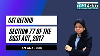 Tax paid under the wrong head  Section 77 of CGST Act  Section 19 of IGST Act  Refunds [upl. by Rafaj]