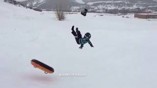 Best Tubing Sledding Fail In History [upl. by Sophronia789]