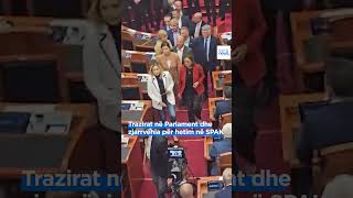 Trazirat në Parlament dhe zjarrvënia për hetim në SPAK [upl. by Noram743]