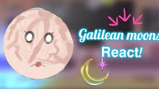 Galilean moons react🌙GCShort [upl. by Karlin]