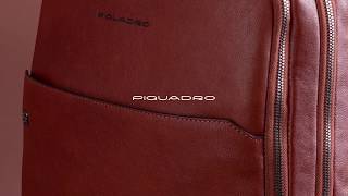 Discover Piquadro Black Square backpack  Piquadro [upl. by Hewes]