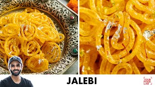 Jalebi Recipe  Crispy Jalebi  Dusshera Special  हलवाई जैसी जलेबी  Chef Sanjyot Keer [upl. by Assiluj]