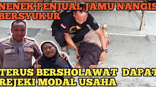 SUMPAH KAGET BANGET LIHAT IBU PENJUAL JAMU KELILING NANGIS SUJUD SYUKUR DAPAT TAMBAHAN MODAL USAHA [upl. by Ailito371]