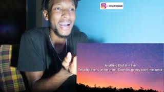 Trinidad Cardona  Dinero Lyrics quotShe take my dineroquot REACTION [upl. by Mcmath181]