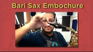 MINI LESSON  The Correct Baritone Saxophone Embouchure [upl. by Mandi]