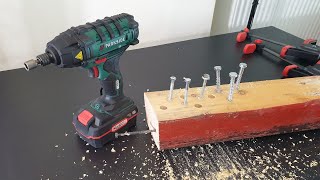 PARKSIDE Cordless Impact Driver PDSSA 20Li A1 TESTING [upl. by Ardnasal]