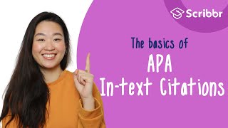 The Basics of APA Intext Citations 6th Edition  Scribbr 🎓 [upl. by Austen531]