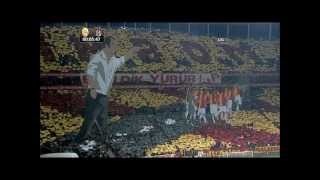 III FATİH TERİM DÖNEMİ  CİMBOM BAŞI DİK YÜRÜR  KOREOGRAFİSİ 3D ultrAslan 2012 [upl. by Gillead742]