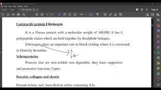 L8 Fibrinogen amp Keratin [upl. by Arita]