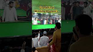 Snooker Grand Final Winning Moments  Huge Crowd Support 💪  Best Snooker Shots snooker grandfinal [upl. by Drusus]