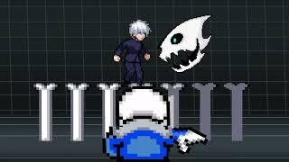 Sans vs Gojo Wip Sprite Animation [upl. by Liz]