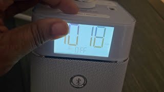 Brandstand CubieBlue Alarm Clock Review [upl. by Wesla]