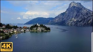 Traunsee  Traunstein Gmunden Austria 4k [upl. by Winterbottom]