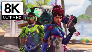 Overwatch 2  Heroes Can 8K Remastered [upl. by Scotti]