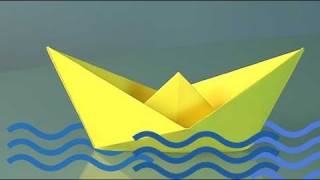 How to Make a Paper Boat origami [upl. by Delphinia]