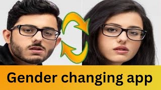 Face Changer App Tutorial  How to Change Male To Female Face [upl. by Irami901]