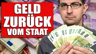 Steuerausgleich So bekommst du Geld vom Staat als Arbeitnehmer [upl. by Capriola]