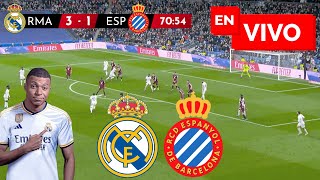 🔴 REAL MADRID VS ESPANYOL PARTIDO EN VIVO  LIGA ESPAÑOLA  JUEGA MBAPPE [upl. by Tegirb]