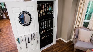 How to DIY a BuiltIn Jewelry Organizer [upl. by Hendel]